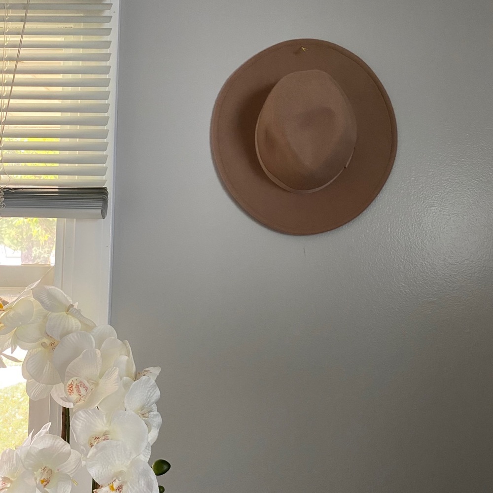 NEVER WORN brown hat